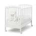 Erbesi Dudu Bianco / Rosa - Cot on wheels - image 3 | Labebe