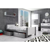 Interbeds Arek Graphite - Wooden bed for teens - image 2 | Labebe
