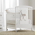 Erbesi Dudu Bianco / Tortora - Cot on wheels - image 1 | Labebe