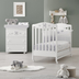 Erbesi Lucky Bianco / Grigio - Cot on wheels - image 2 | Labebe