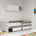 Interbeds Classic Graphite - Wooden bed for teens with an integrated storage box - image 1 | Labebe