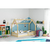 Interbeds Domek 1 Pine - Подростковая деревянная кровать с встроенным ящиком для хранения - изображение 2 | Labebe