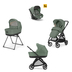 Inglesina Electa Darwin Murray Green - Baby modular stroller with a car seat and bassinet stand - image 1 | Labebe
