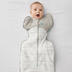 Love To Dream Transition Bag 2.5T Quilted Stretch Cotton Dreamer WHT M - Baby sleeping bag - image 1 | Labebe