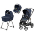 Peg Perego Veloce Town & Country Blue Shine - Детская модульная коляска-трансформер с автолюлькой - изображение 1 | Labebe