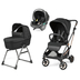 Peg Perego Vivace Bronze Noir -  საბავშვო ეტლი ტრანსფორმერი ავტოსავარძლით - image 1 | Labebe