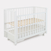 Rant Bergen Plus Cloud White - Baby cot with universal swing and drawer - image 4 | Labebe