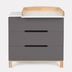 Rant Indy Moon Grey - Baby chest of drawers with a changing table - image 7 | Labebe