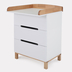 Rant Indy Cloud White - Baby chest of drawers with a changing table - image 2 | Labebe