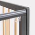 Rant Indy Pro Moon Grey - Baby cot with universal swing - image 7 | Labebe