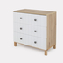 Rant Bamboo Cloud White - საბავშვო კომოდი გამოსაცვლელი დაფით - image 3 | Labebe