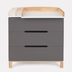 Rant Indy Moon Grey - Baby chest of drawers with a changing table - image 10 | Labebe
