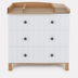 Rant Bamboo Cloud White - საბავშვო კომოდი გამოსაცვლელი დაფით - image 11 | Labebe