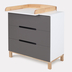 Rant Indy Moon Grey - Baby chest of drawers with a changing table - image 2 | Labebe