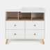 Rant Vester Cloud White - Baby chest of drawers with a changing table - image 6 | Labebe