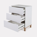 Rant Indy Cloud White - Baby chest of drawers with a changing table - image 3 | Labebe