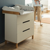 Rant Indy Cloud White - Baby chest of drawers with a changing table - image 14 | Labebe