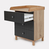 Rant Bamboo Moon Grey - Baby chest of drawers with a changing table - image 4 | Labebe