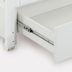 Rant Bergen Plus Cloud White - Baby cot with universal swing and drawer - image 9 | Labebe