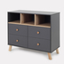 Rant Vester Moon Grey - Baby chest of drawers with a changing table - image 5 | Labebe
