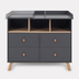 Rant Vester Moon Grey - Baby chest of drawers with a changing table - image 9 | Labebe