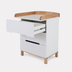 Rant Indy Cloud White - Baby chest of drawers with a changing table - image 5 | Labebe