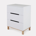 Rant Indy Cloud White - Baby chest of drawers with a changing table - image 4 | Labebe
