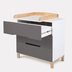 Rant Indy Moon Grey - Baby chest of drawers with a changing table - image 6 | Labebe