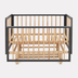 Rant Indy Pro Moon Grey - Baby cot with universal swing - image 4 | Labebe