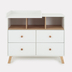 Rant Vester Cloud White - Baby chest of drawers with a changing table - image 4 | Labebe