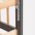 Rant Indy Pro Moon Grey - Baby cot with universal swing - image 10 | Labebe