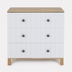 Rant Bamboo Cloud White - საბავშვო კომოდი გამოსაცვლელი დაფით - image 6 | Labebe