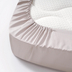 Perina Pearl-Grey Oval - Baby bed sheet with elastic band - image 2 | Labebe