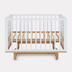 Rant Bamboo Cloud White - Детская кроватка с универсальным маятником - изображение 28 | Labebe