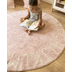 Lorena Canals Round Abc Nude Vintage-Natural/Vintage Nude-Natura - Washable handcrafted rug - image 3 | Labebe
