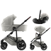 Britax Römer Smile 5Z Lux Linen Grey - საბავშვო ტრანსფორმერი ეტლი რევერსული სავარძლით - image 48 | Labebe