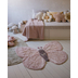 Lorena Canals Baby Butterfly Animal Rug - Моющийся ковер ручной работы - изображение 2 | Labebe