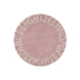 Lorena Canals Round Abc Nude Vintage-Natural/Vintage Nude-Natura - Washable handcrafted rug - image 1 | Labebe