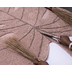 Lorena Canals Monstera Vintage Nude - Моющийся ковер ручной работы - изображение 6 | Labebe