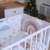 Rant Bamboo Cloud White - Детская кроватка с универсальным маятником - изображение 39 | Labebe