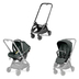 Peg Perego City Loop Metal - Детская модульная коляска-трансформер с автолюлькой - изображение 8 | Labebe