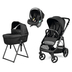 Peg Perego Veloce True Black - Baby modular system stroller with a car seat - image 1 | Labebe