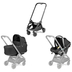 Peg Perego City Loop True Black - Детская модульная коляска-трансформер с автолюлькой - изображение 3 | Labebe