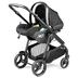Peg Perego Veloce True Black - Baby modular system stroller with a car seat - image 4 | Labebe