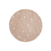 Lorena Canals Round Dot Rose - Washable handcrafted rug - image 1 | Labebe