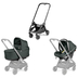 Peg Perego City Loop Metal - Детская модульная коляска-трансформер с автолюлькой - изображение 6 | Labebe