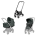 Peg Perego City Loop Metal - Детская модульная коляска-трансформер с автолюлькой - изображение 7 | Labebe