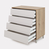 Rant Bergen Crystal Beige - Baby chest of drawers with a changing table - image 13 | Labebe