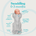 Love To Dream Swaddle Up 1.0T Original SND M - Baby sleeping bag - image 3 | Labebe