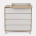 Rant Bergen Crystal Beige - Baby chest of drawers with a changing table - image 16 | Labebe